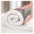 thumbnail image 1 of 3 inch XL Memory Foam Mattress Topper with Removable Cover, Gel-Infused Foam Mattress Pads for Pressure Relief, Non-Slip Breathable Bed Topper for Dormitory, RV, Camper, 1 of 9