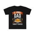 thumbnail image 1 of 3 jobs dad dispatcher Turkey Carver Unisex T-shirt S-3XL Thanksgiving, 1 of 2