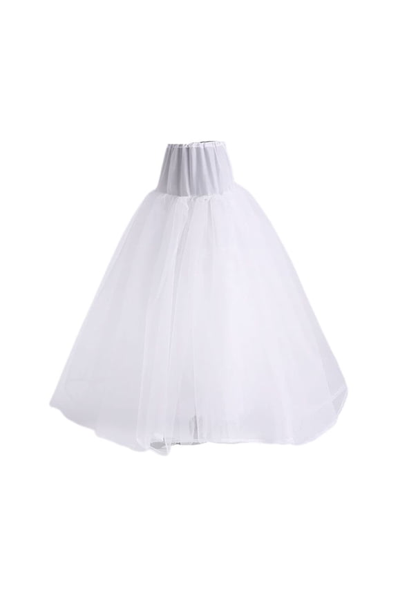 3-layer Hard Net Soft Support no Hoop Wedding Dress Fluffy Petticoat Bridal Wedd