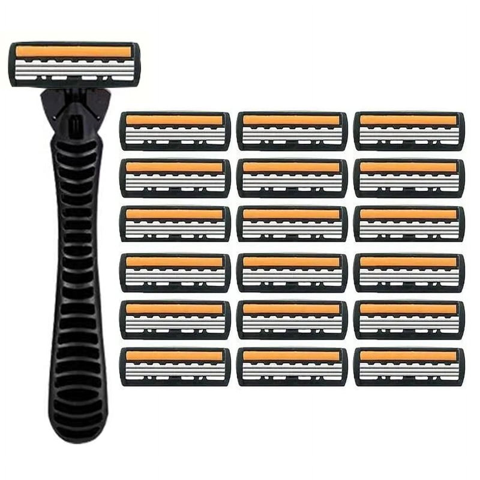3-layer Stainless Steel Blade Men Razor Washable For Travel For Home Shaver Manual Shave Razors For Daily Face Care
