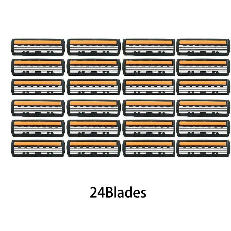 3layer Stainless Steel Safety Classic Manual Razors Replacement Blades