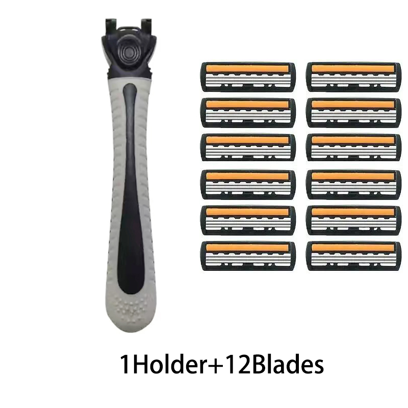 3layer Stainless Steel Safety Classic Manual Razors Replacement Blades