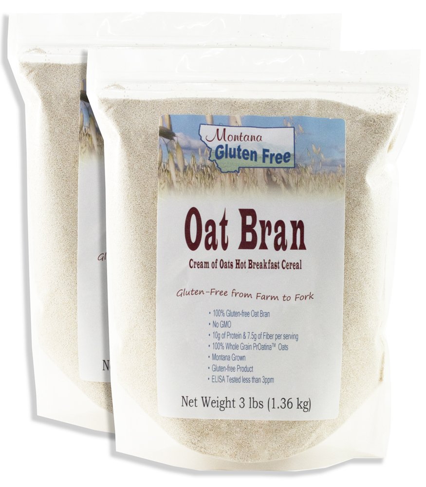  3 lb Bags Oat Bran Kosher Certified (96 fl oz)