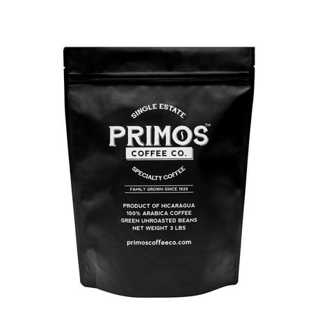 3 lb, Primos Unroasted Green Coffee Beans, Direct from Our Farm