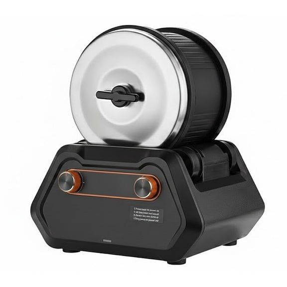 3 lb Rock Tumbler Kit, 4 Speeds & 9-Day Timer, Includes Rough Stones & Grits for Adults & Kids