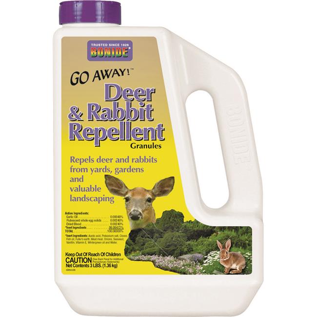3 lbs Deer & Rabbit Repellent Granules Jug