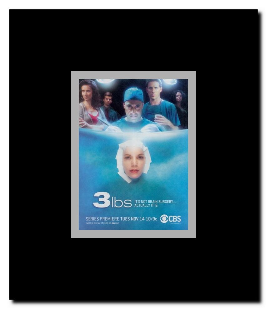 3 lbs. Framed Movie Poster