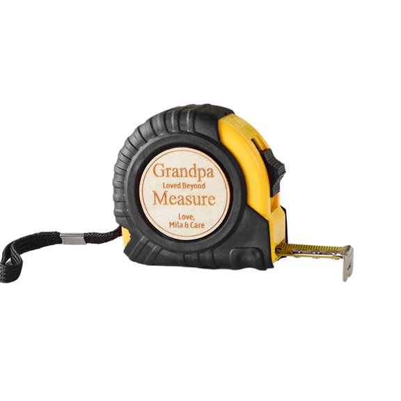 3-meter tape measure Engraved Fathers Day Measuring Tape: A Heartfelt for Loved