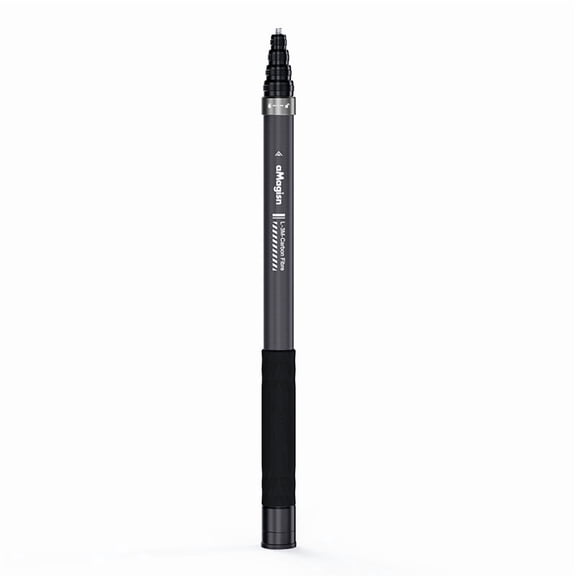 3 meters Carbon Fiber Extension Pole for Action Camera Phone, Long Telescopic Selfie Stick with 9-Stage Adjustable Design, Lightweight Tripod Mount Pole with 1/4" Screw for Vlog Aerial Shots Travel