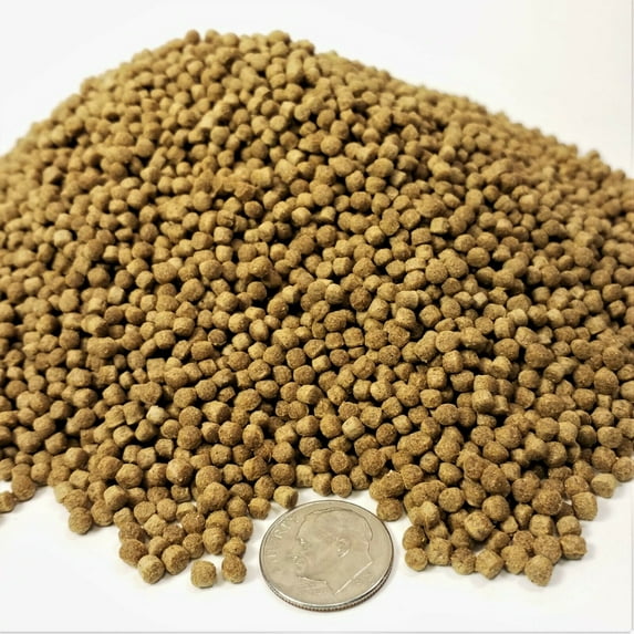 3 mm (1/8") Krill & Brine Shrimp Tropical Fish Growth Floating Pellets…1/8-lb