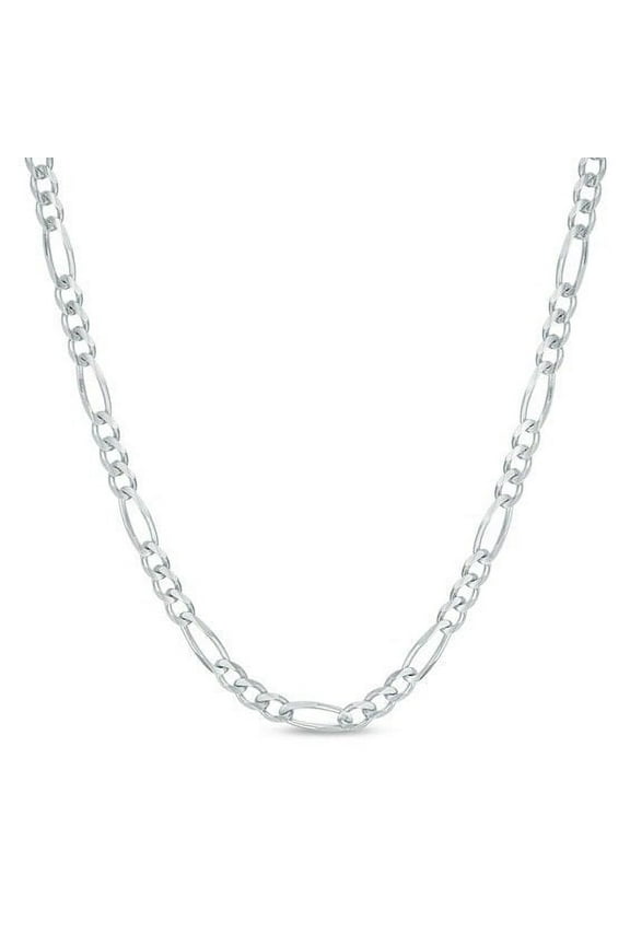 3 mm .925 Sterling Silver Italian Figaro Link Chain
