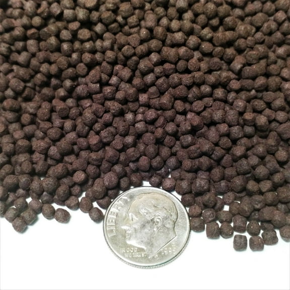 3 mm Floating/Sinking Blackworm Cichlid Pellets with Color Enhancers & Vitamins...1/4-lb