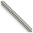 thumbnail image 1 of 3 mm Sterling Silver Round Snake Chain, White, 1 of 1