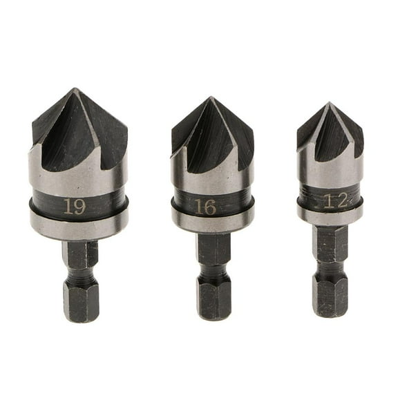 3 of /4"""""""" Countersink for High Speed Steel Woodworking Carpentry