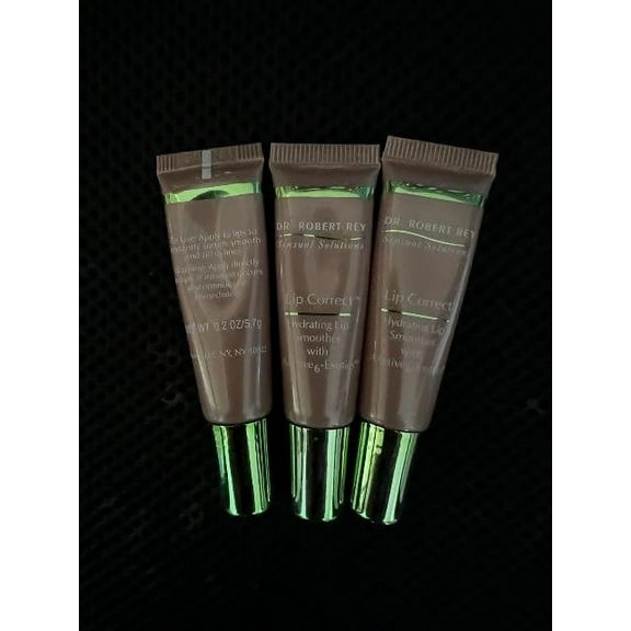 3 of Dr.Robert Rey Sensual Solutions Lip Correct Hydrating Lip Smoother Lot of 3