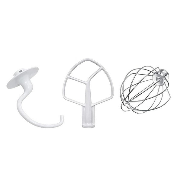 3 of pack Universal Mixer Replacement Flat Beater 45DH Hook for 5K5SS KDM5 KP50 KPM5 KSM5