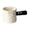 thumbnail image 1 of 3 oz Ceramic Espresso Measuring Cups with Handle Single Spouts Coffee Milk Measuring Cup with Scale Espresso Shot Pitcher Heat Resistant for Coffee Making Frothing,90 ml, 1 of 6