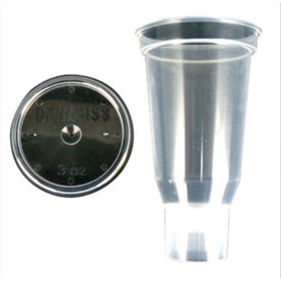 3 oz. Disposable Cup DeVilbiss DPC503K24 DEV