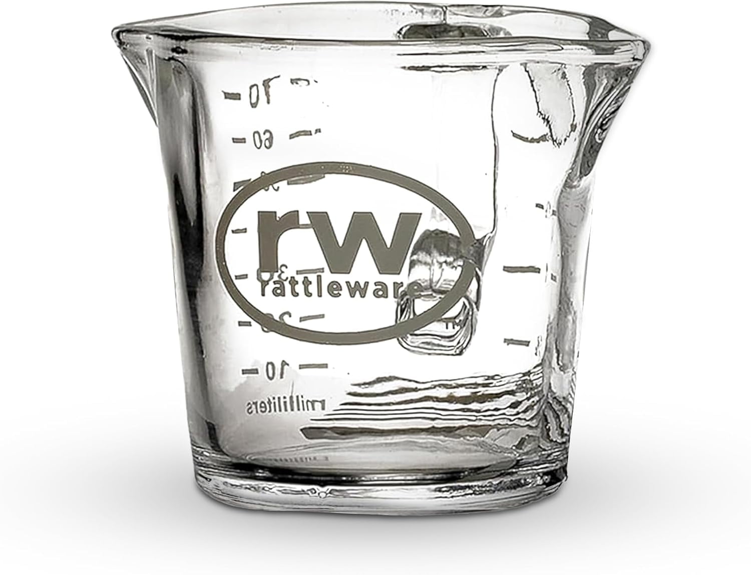 3 oz Espresso Shot Glass Pitcher – Double Spouted Genuine Barista ...