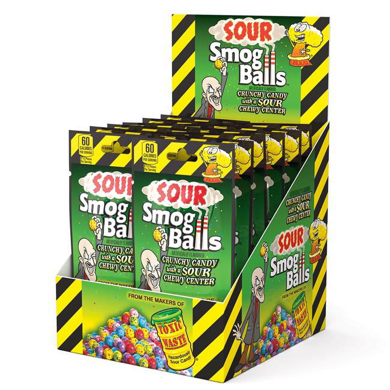 3 oz Smog Balls Candy, Pack of 12