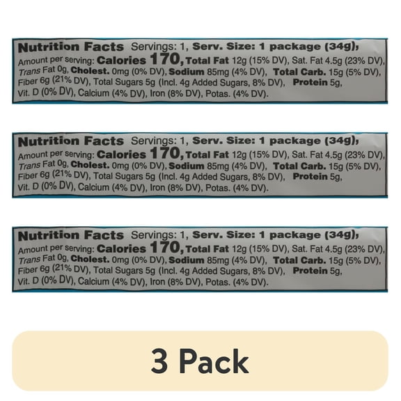 (3 pack) 1.2oz Dark Chocolate Cocoa SkinnyDipped Almonds