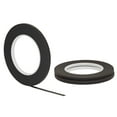 thumbnail image 1 of 3 pack 1/4" .25 inch x 60yd (6mm x 55m) Thin STIKK Black Painters Masking Tape, 1 of 2