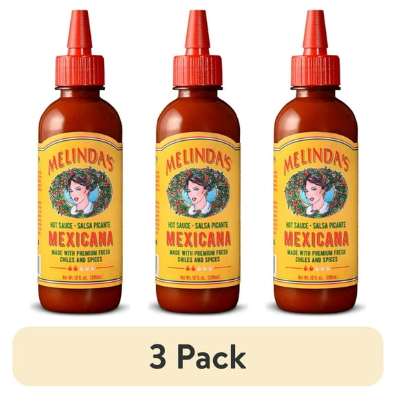 (3 pack) 10oz. Melinda's Mexicana Hot Sauce