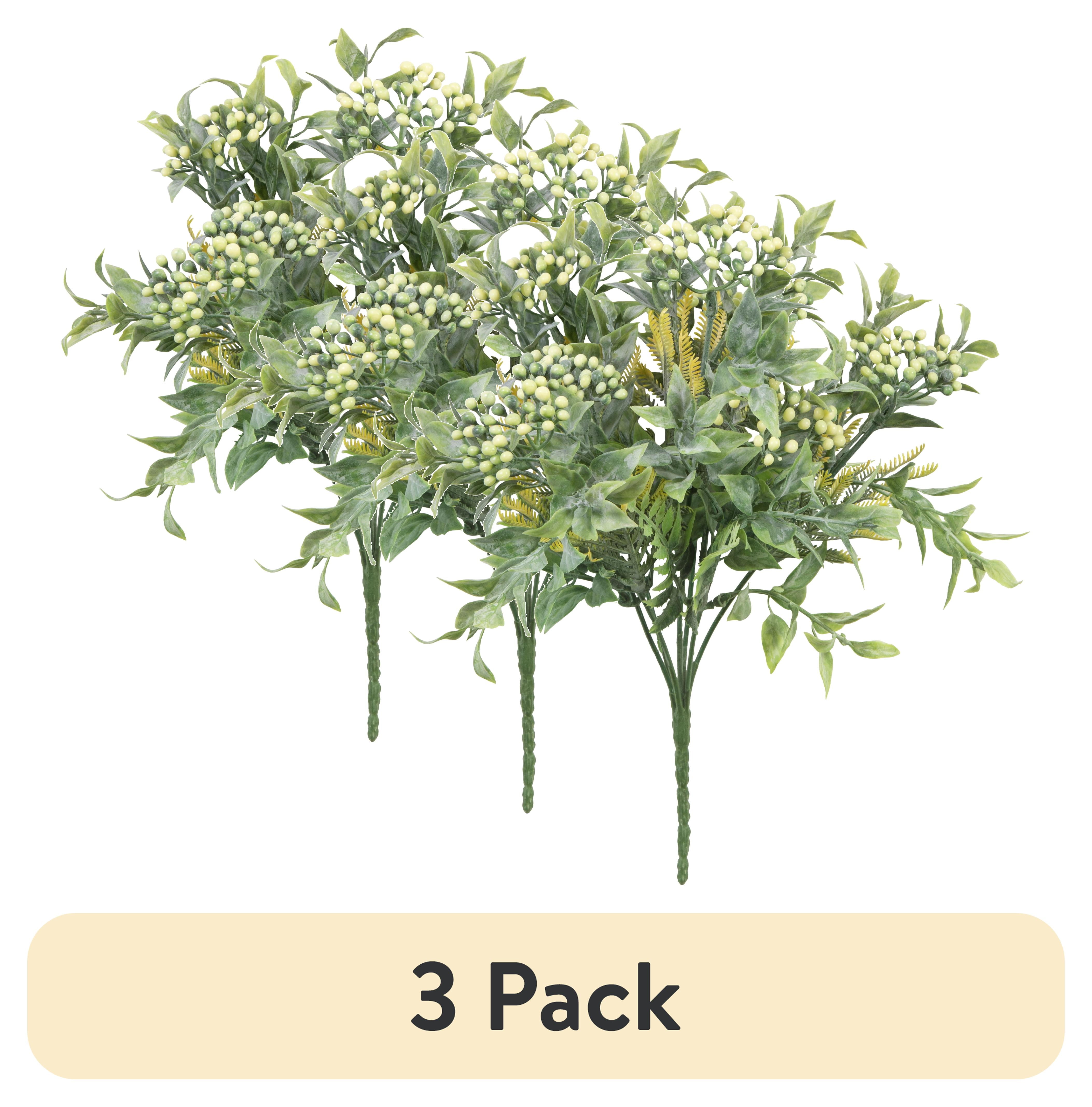 Mainstays 12-inch Artificial Green Mixed Berry Plant Pick for