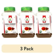 (3 pack) 24 Mantra Organic Chili Powder, 8 Oz