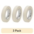 thumbnail image 1 of (3 pack) 3m Masking Tape,3/4x60 yd.,Natural,PK12 T934221412PK, 1 of 2