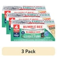thumbnail image 1 of (3 pack) (Pack of 4) Bumble Bee Chunk Light Tuna in Water, Wild Caught, Gluten Free, 23g Protein Per Serving, Shelf Stable Can, 5 oz, 1 of 10