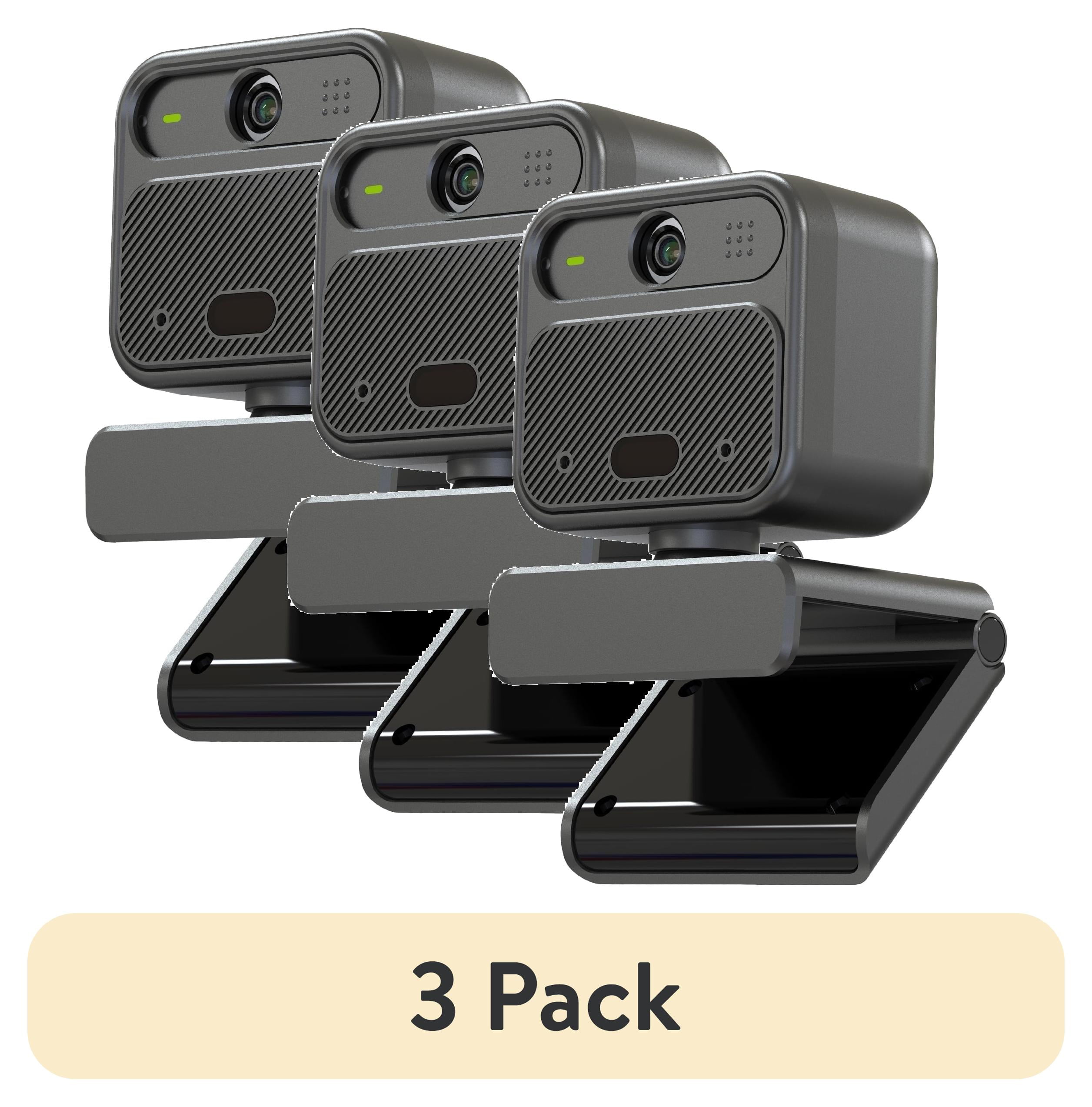 pack) Vizolink 4K EPTZ Webcam with Dual Microphones, Zoom Remote