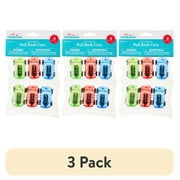 (3 pack) 6 Count, Multicolor Pull Back Cars, Party Favors, by Way To Celebrate