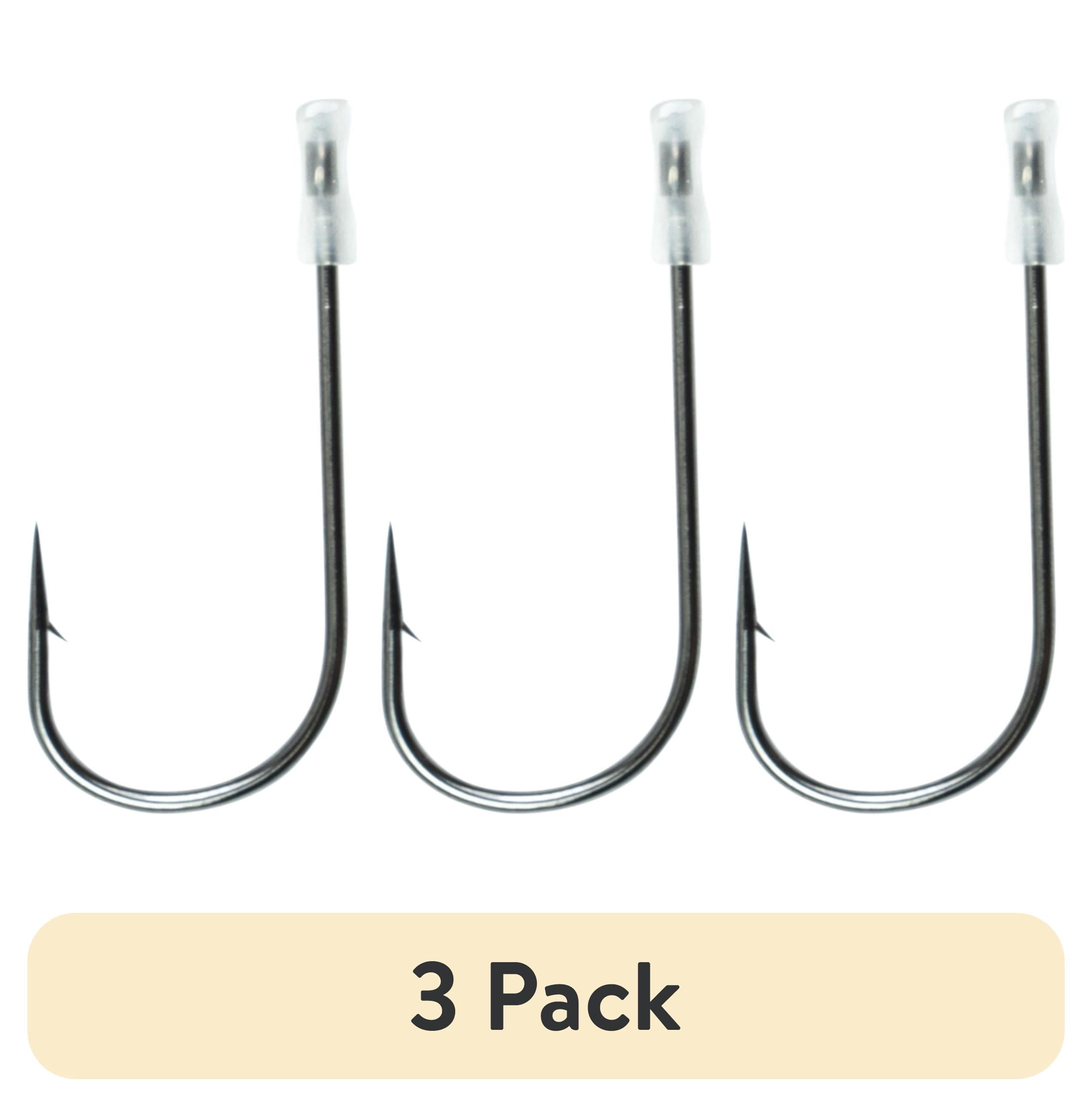 (3 pack) 6th Sense Spinnerbait Trailer Hook 3/0 with Stabilized Line Eye 5 Pack for Spinnerbaits and Bass Fishing Lures