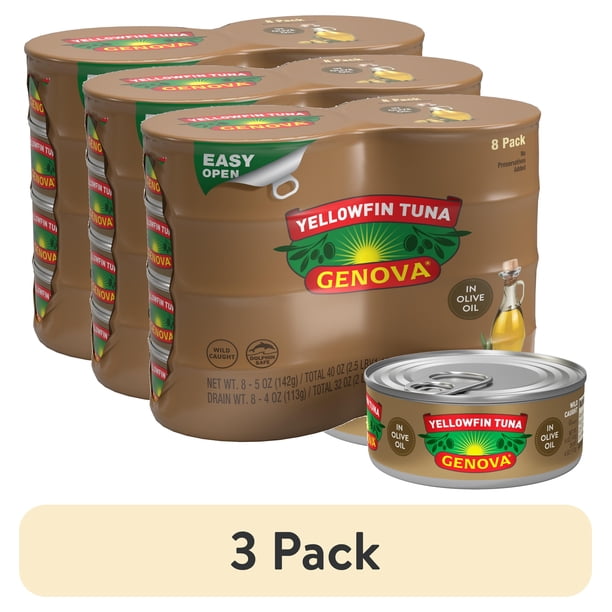 Genova Yellowfin Tuna (3-pack) - Walmart Business Supplies