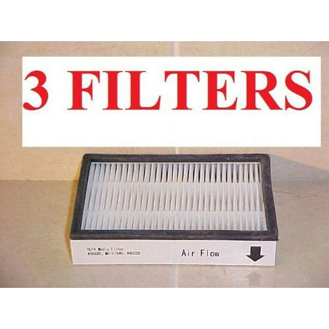 3-pack. 86880 HEPA FILTERS For Sears KENMORE Vacuums (EF2). Replaces Kenmore Part #: 8175116, KC38KBRMZ000. Genuine Green Label Product.