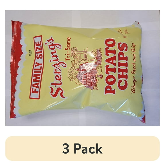 (3 pack) A Delicious Kettle Style Potato Chip That Has The Crunch and Flavor you Deserve.