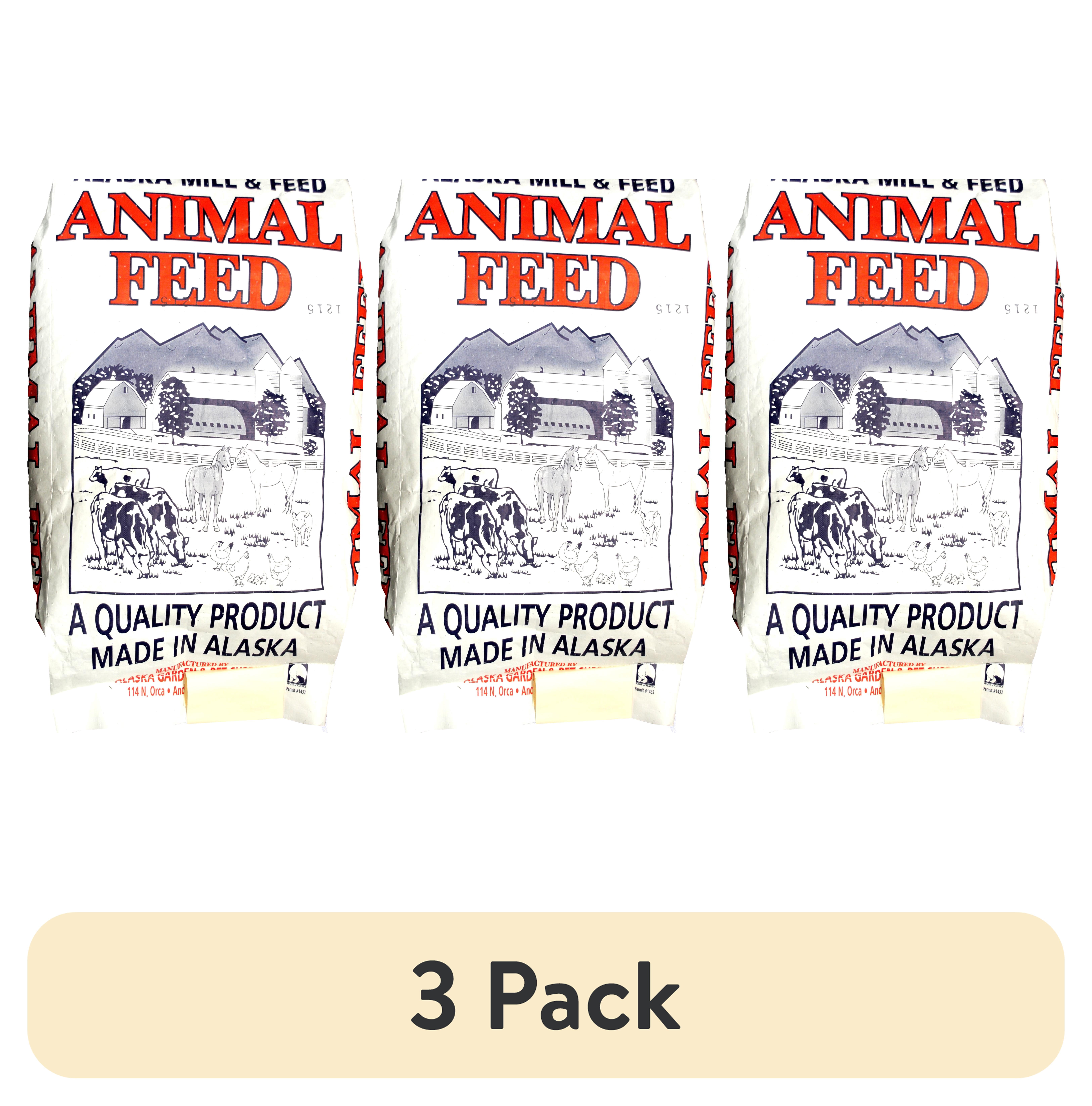 (3 pack) ALASKA GARDEN AND PET CHICK STARTER