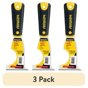(3 pack) ALLWAY Soft-Grip 5-in-1 Painter's Multi-Tool with Steel Blade, 7.25in. x 2.5in.