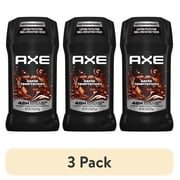 3 pack AXE Antiperspirant Stick For Men 48 Hour Sweat And Odor Protection For Long Lasting Freshness Dark Temptation Smooth Dark Chocolate Scent Men's Deodorant, 2.6 oz
