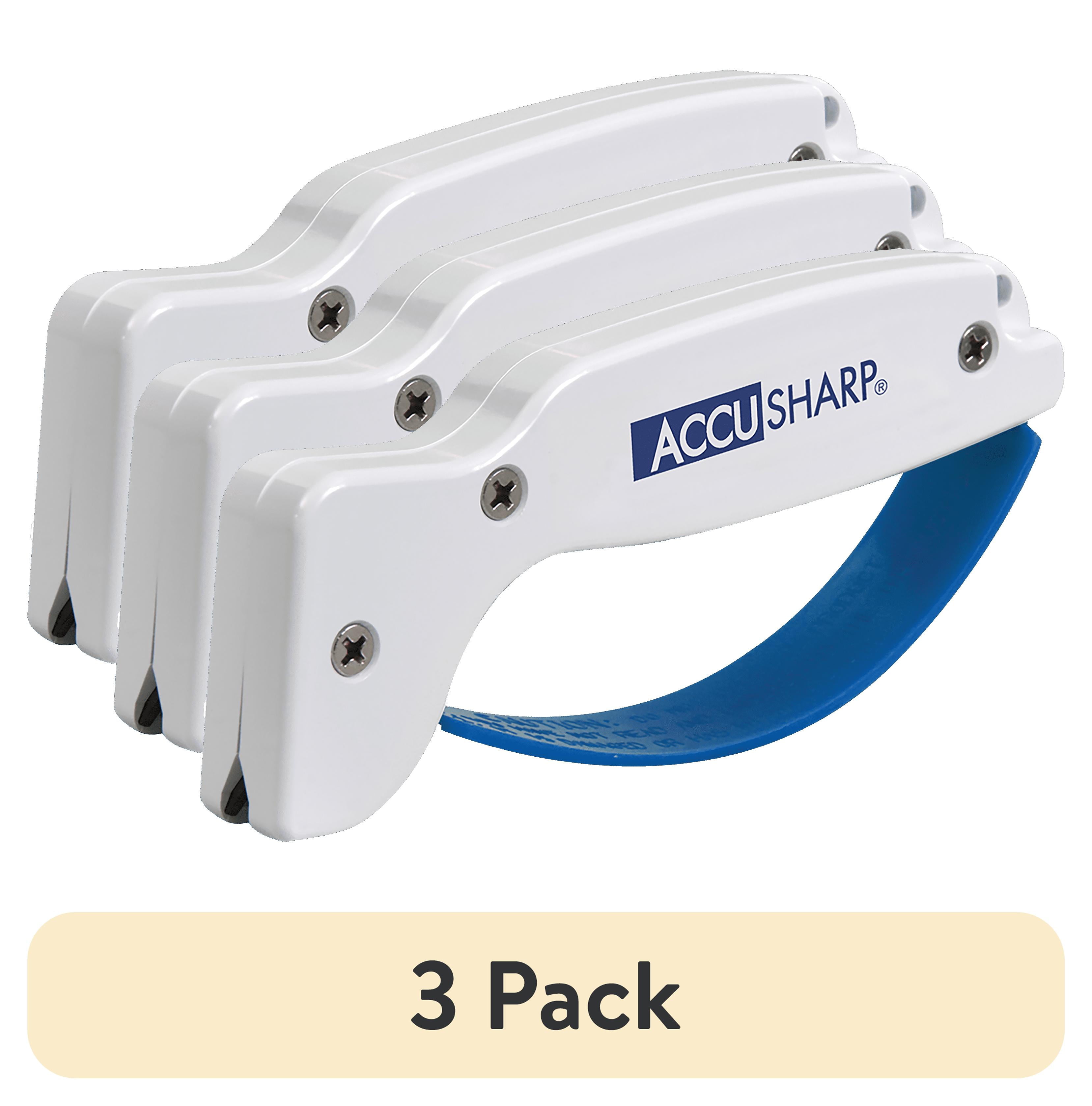 (3 pack) AccuSharp Diamond-Honed Tungsten Carbide Knife and Tool Sharpener