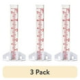 thumbnail image 1 of (3 pack) AcuRite 5-inch Capacity Glass Rain Gauge - Clear, 1 of 11