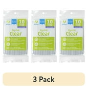 (3 pack) AdTech Crystal Clear Mini Size Hot Glue Gun Sticks