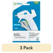 (3 pack) AdTech White Mini Glue Gun - Low Temperature Precision Crafting Tool