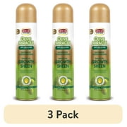 3 pack African Pride Olive Miracle Shine Enhancing Maximum Strengthening Magical Growth Sheen Hair Spray, 8 oz., Unisex