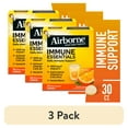 thumbnail interactive-video image 1 of (3 pack) Airborne 1000mg Vitamin C Immune Support Effervescent Tablets, Zesty Orange, 30 Count, 1 of 16
