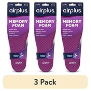 3 pack Airplus Memory Comfort Insole Womens 5-11, Trim-to-Fit Womens