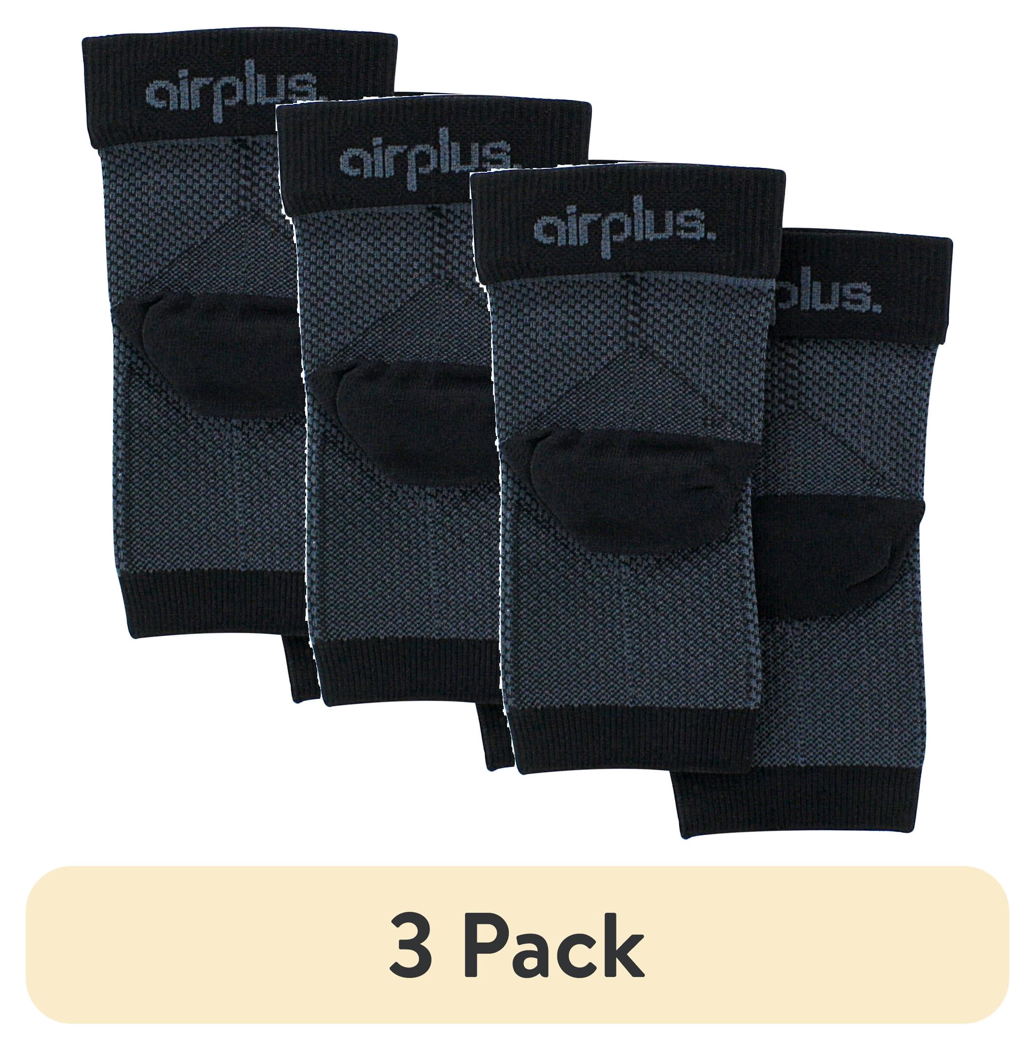 (3 pack) Airplus Plantar Fascia Sleeves, 1 Pair, Unisex Large to Extra Large