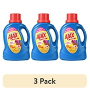 (3 pack) Ajax Classic Max Fragrance Laundry Detergent, Original, 40 oz, 25 Loads