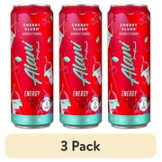 (3 pack) Alani Nu Sugar Free Energy Drink, Cherry Slush, 12 fl oz, Can, 200mg Caffeine